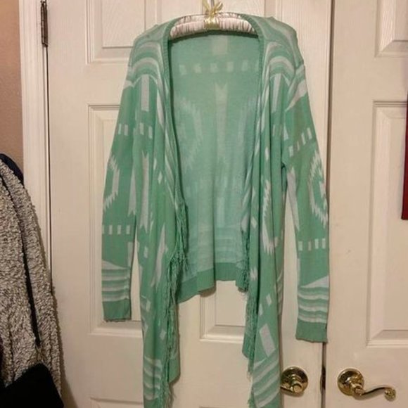 Forever 21 Women's Open Front Cardigan, Size L - Picture 1 of 5